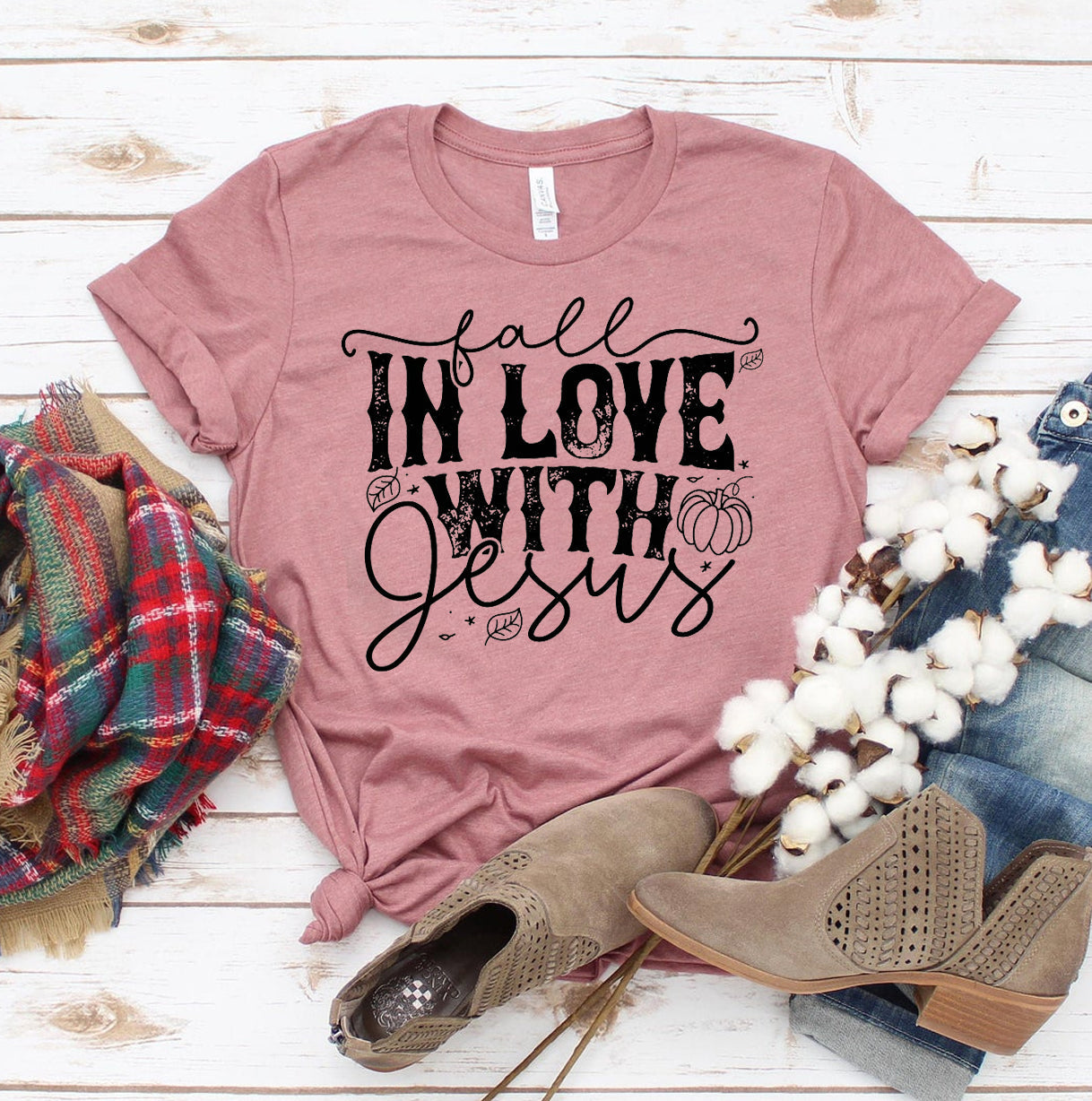 Fall in Love With Jesus T-Shirt